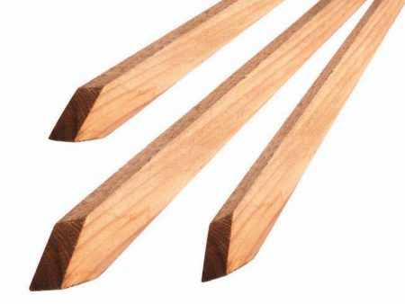 Bond 4 ft. H X 1 in. W X 1 in. D Brown Wood Garden Stakes Hot on Sale