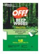 OFF! Deep Woods Insect Repellent Towelettes For Mosquitoes 12 pk Supply