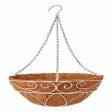 Panacea Steel Hanging Basket White Online