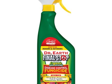 Dr. Earth Final Stop Organic Liquid Disease and Fungicide Control 24 oz For Sale