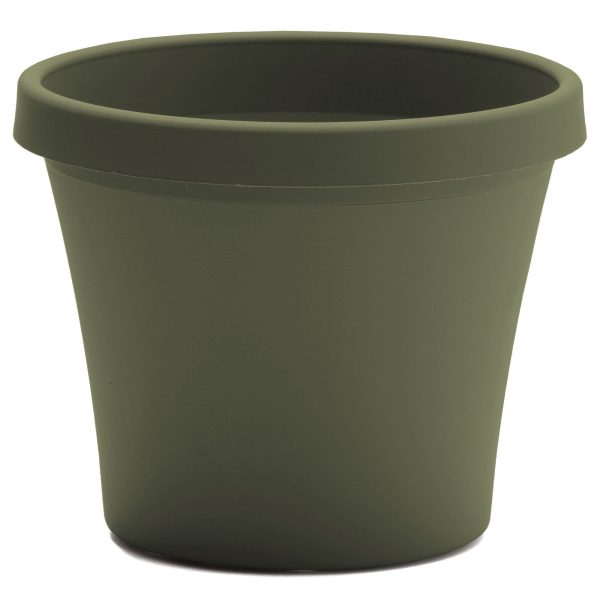 Bloem TerraPot 14.2 in. H X 16 in. D Resin Planter Living Green Online now