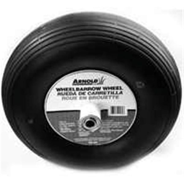 Arnold 6 in. D X 14 in. D 445 lb. cap. Centered Wheelbarrow Tire Rubber 1 pk Sale