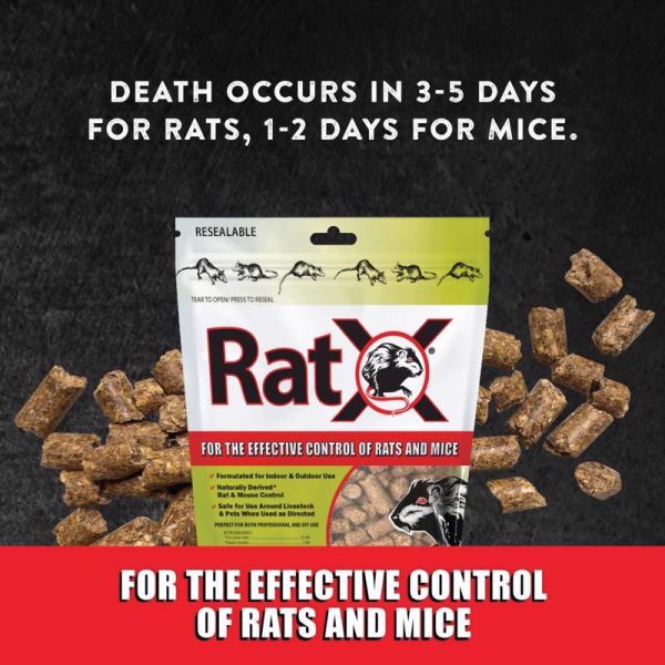 RatX Non-Toxic Bait Pellets For Mice and Rats 1 lb 1 pk Online Hot Sale