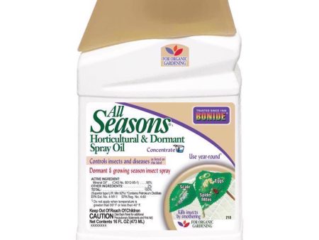 Bonide All seasons Organic Horticultural Spray Oil Liquid Concentrate 16 oz For Cheap