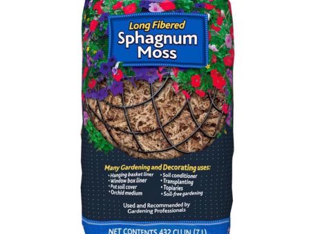 Mosser Lee Organic Natural Sphagnum Moss 432 cu in For Discount