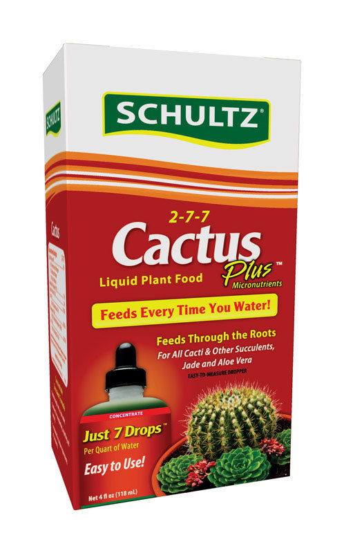 Schultz Cactus Plus Liquid Plant Food 4 oz Fashion