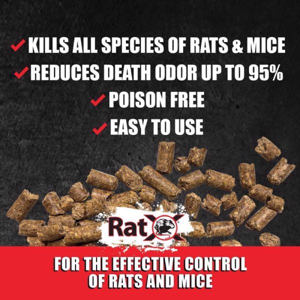 RatX Non-Toxic Bait Pellets For Mice and Rats 8 oz 1 pk Online Sale