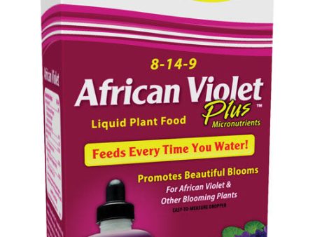 Schultz African Violet Plus Liquid Plant Food 4 oz For Discount