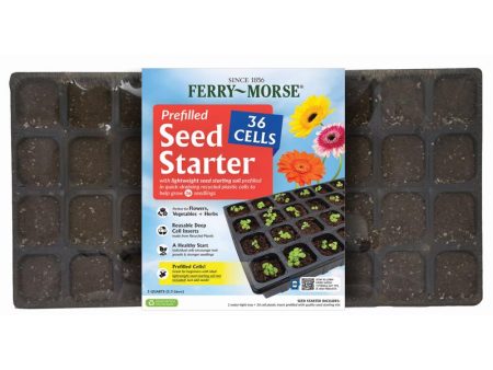 Ferry-Morse 36 Cells 22 in. W X 11 in. L Seed Starting Kit 1 pk For Cheap