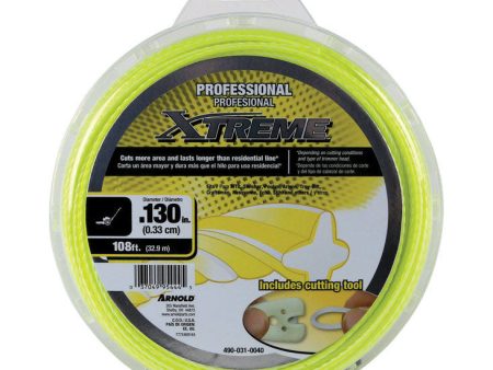 Arnold Xtreme Professional Grade 0.130 in. D X 108 ft. L Trimmer Line For Sale