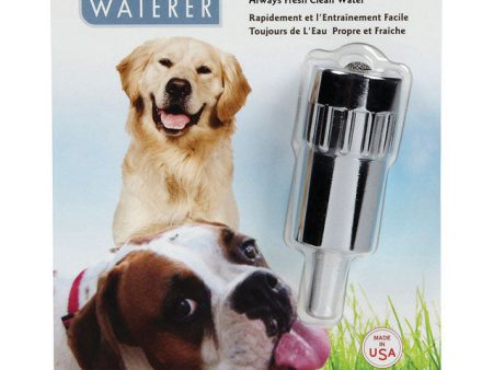 Lixit Metal Faucet Waterer For Dogs Online now