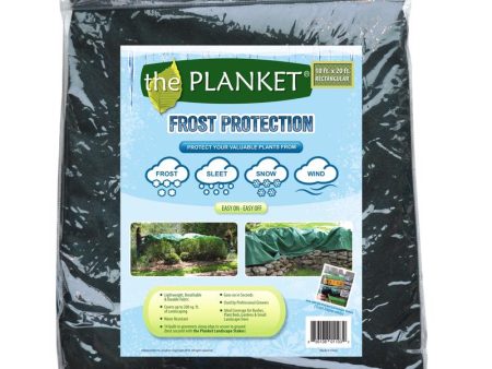 Planket 20 ft. L X 10 ft. W 1 pk Garden Cover on Sale