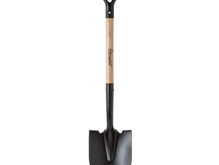 Home Plus+ 39 in. Steel Round Digging Shovel Wood Handle Online Sale