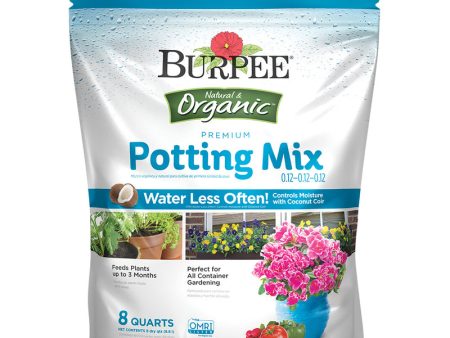 Burpee Organic Flower and Plant Potting Mix 8 qt Online