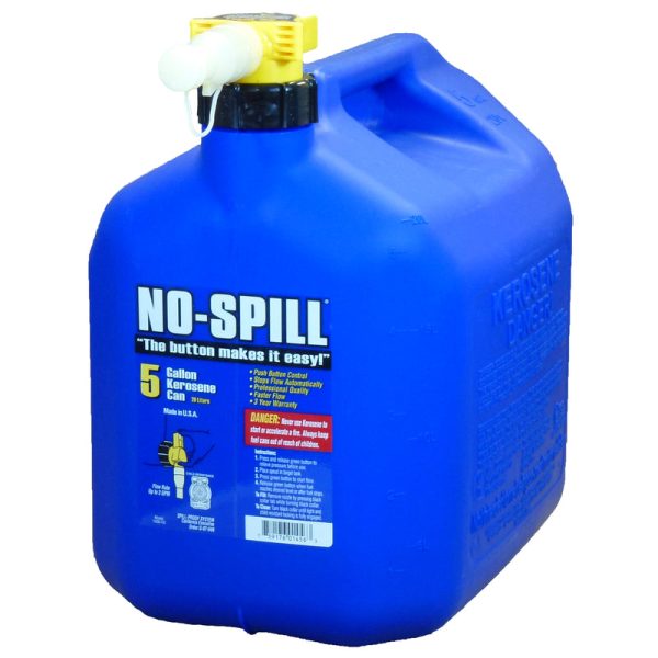 No-Spill Plastic Kerosene Can 5 gal For Discount