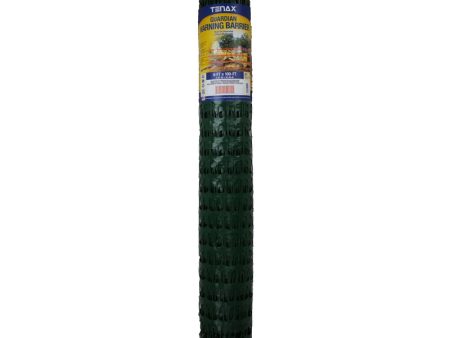 Tenax Guardian 4 ft. H X 100 ft. L Polyethylene Barrier Netting Green For Discount