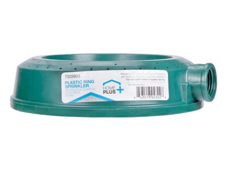 Home Plus Plastic Ring Base Sprinkler 800 sq ft 1 pk on Sale