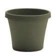 Bloem TerraPot 14.2 in. H X 16 in. D Resin Planter Living Green Online now