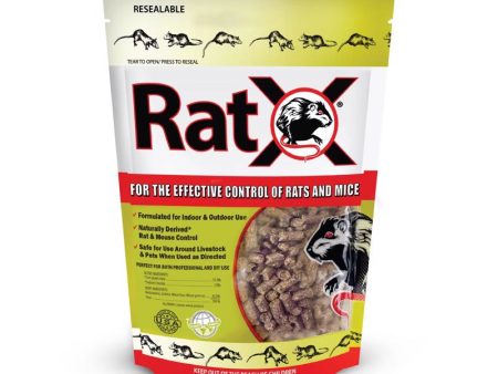 RatX Non-Toxic Bait Pellets For Mice and Rats 3 lb 1 pk Hot on Sale