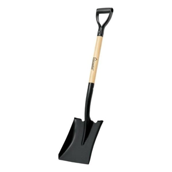 Home Plus+ 38.5 in. Steel Square Transfer Shovel Wood Handle Sale