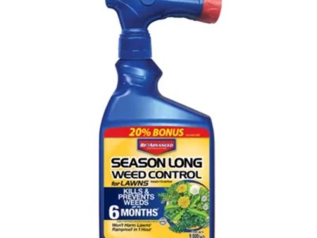 BioAdvanced Weed Killer RTS Hose-End Concentrate 29 oz Fashion