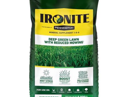 Pennington Ironite All-Purpose Lawn Fertilizer For All Grasses 5000 sq ft For Sale