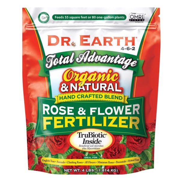 Dr. Earth Total Advantage Organic Granules Roses Plant Food 4 lb Online