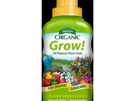 Espoma Grow Organic Liquid All Purpose Plant Food 16 oz Discount