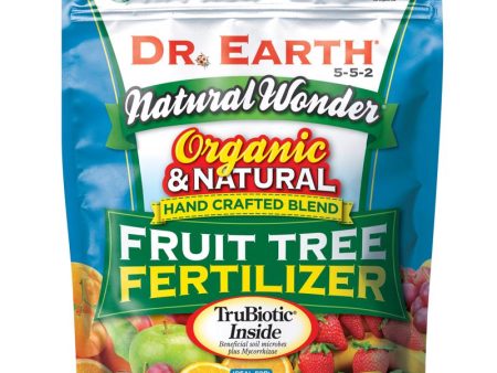 Dr. Earth Natural Wonder Organic Granules Apple, Citrus, Peaches Plant Food 4 lb Fashion