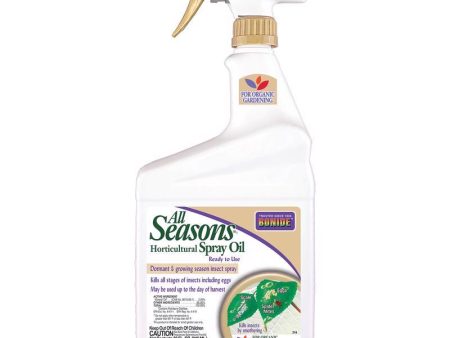 Bonide All seasons Organic Horticultural Spray Oil Liquid 32 oz Fashion