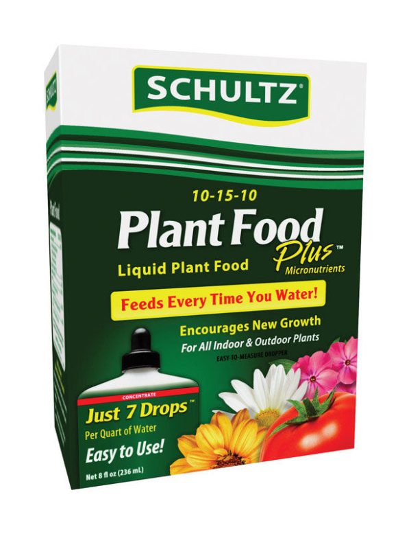 Schultz Plant Food Plus Liquid Plant Food 8 oz Fashion