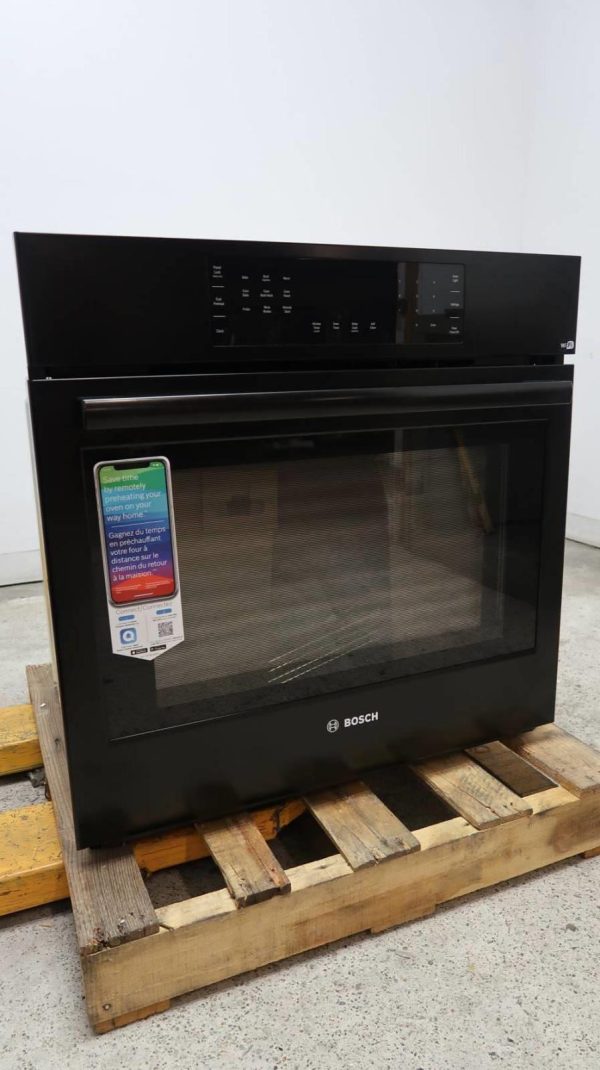 Bosch 800 Series 30  BLK 4.6 Cu.Ft Smart Single Electric Wall Oven HBL8463UC Discount