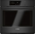 Bosch 800 Series 30  BLK 4.6 Cu.Ft Smart Single Electric Wall Oven HBL8463UC Discount