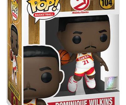 FUNKO POP NBA Legends Atlanta Hawks Dominique Wilkins 104 For Discount