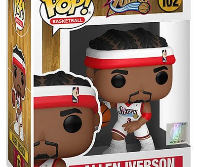 FUNKO POP NBA Legends Philadelphia 76ers Allen Iverson 102 Fashion