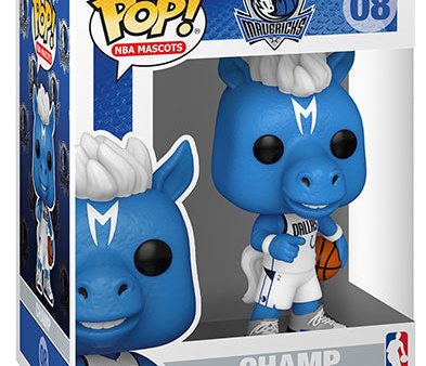 FUNKO POP NBA Mascots Dallas Mavericks Champ 08 Online now