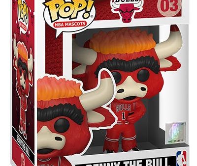 FUNKO POP NBA Mascots Chicago Bulls Benny the Bull 03 For Cheap