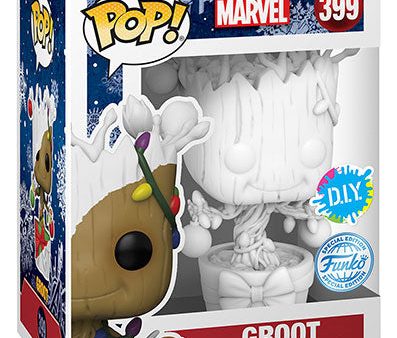 FUNKO POP Marvel Groot D.I.Y. Bobble 399 For Sale