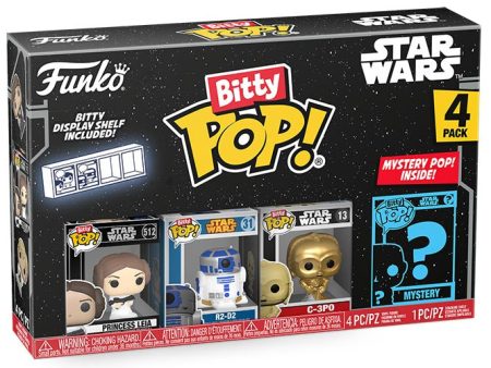 FUNKO BITTY POP 4 Pack Star Wars Leia For Cheap