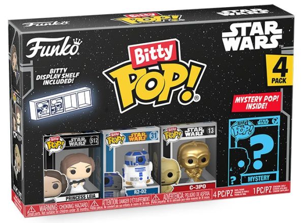 FUNKO BITTY POP 4 Pack Star Wars Leia For Cheap