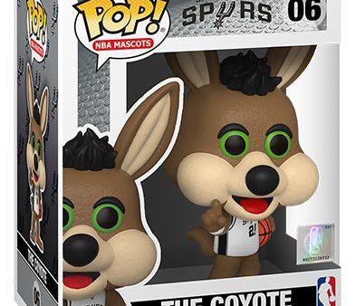 FUNKO POP NBA Mascots San Antonio Spurs The Coyote 06 Hot on Sale