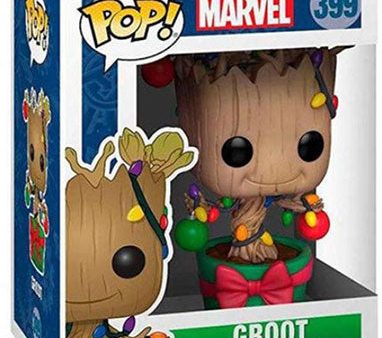 FUNKO POP Holiday Guardians of the Galaxy Groot w  Lights Online Sale