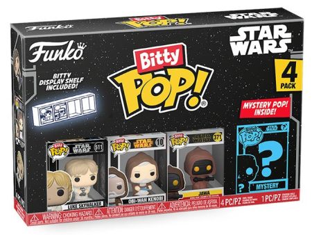 FUNKO BITTY POP 4 Pack Star Wars Luke Fashion