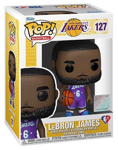 FUNKO POP NBA Los Angeles Lakers LeBron James 127 Online Sale