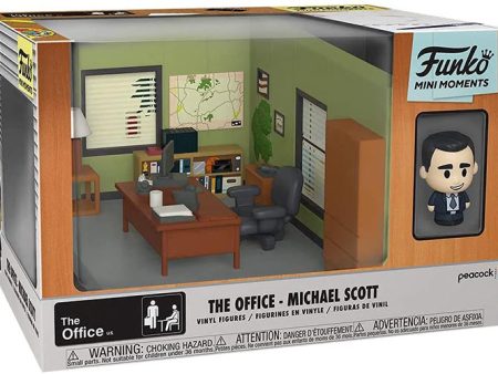 FUNKO MINI MOMENTS The Office Michael Scott w Chase Online now