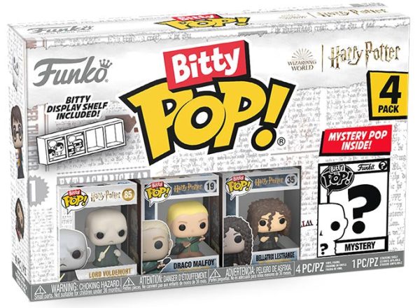 FUNKO BITTY POP 4 Pack Harry Potter Voldemort Hot on Sale