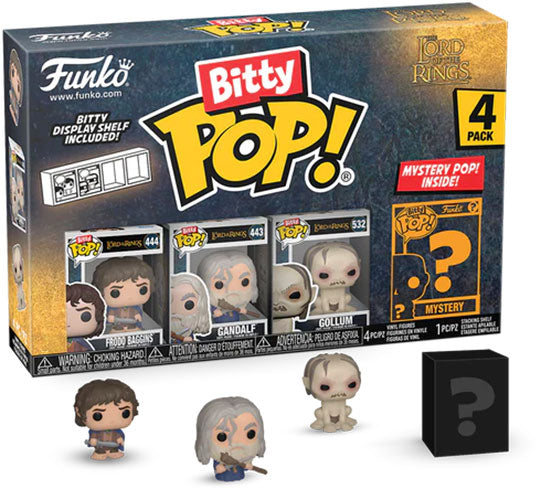 FUNKO BITTY POP 4 Pack Il Signore degli Anelli Frodo Baggins Cheap