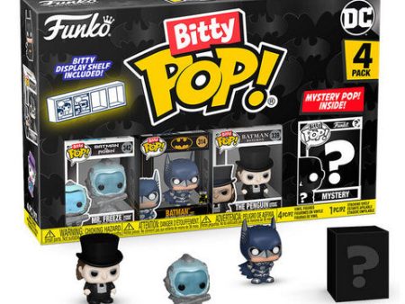 FUNKO BITTY POP 4 Pack Batman Mr. Freeze (Batman & Robin) Supply