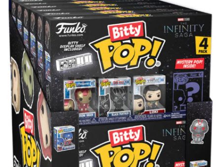 FUNKO BITTY POP 4 Pack Display da 12pz Marvel The Avengers Online now