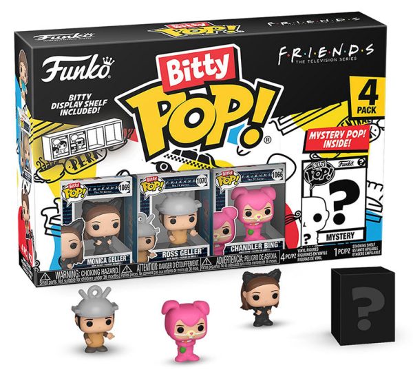 FUNKO BITTY POP 4 Pack Friends Monica as Catwoman Hot on Sale